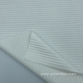 Polyester spandex doule jacquard knitted fabric
